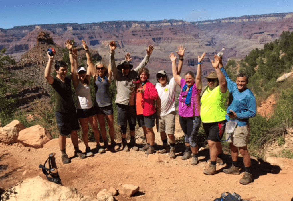 hiking retreat in the grand canyon with Sara Schulting Kranz