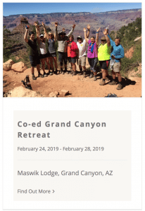Live Boldly Grand Canyon Coaching February 2019