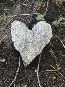 heart shape rock