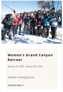 Live Boldly Coaching Grand Canyon Retreat January 2020